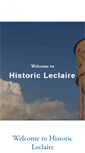 Mobile Screenshot of historic-leclaire.org
